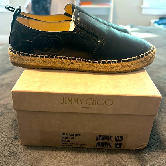 Jimmy choo flats size 37.5 /7 - Picture 1 of 6